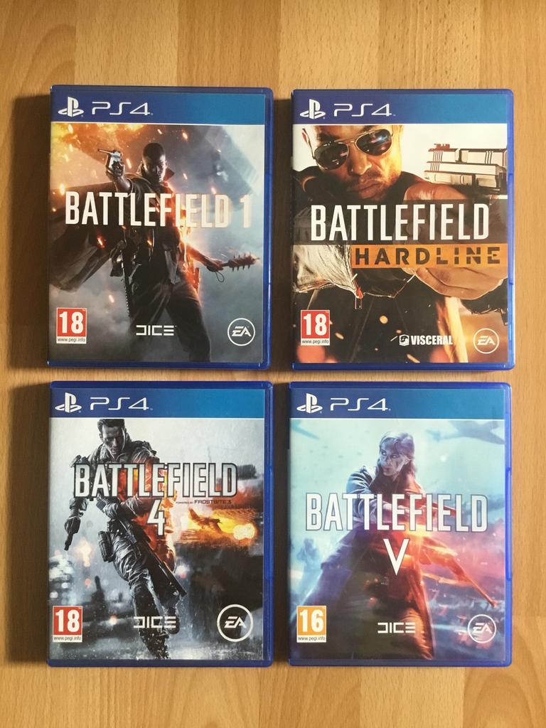 PS4 games Battlefield, Games en Spelcomputers, Games | Sony PlayStation 4, Ophalen of Verzenden, Zo goed als nieuw, Vanaf 18 jaar