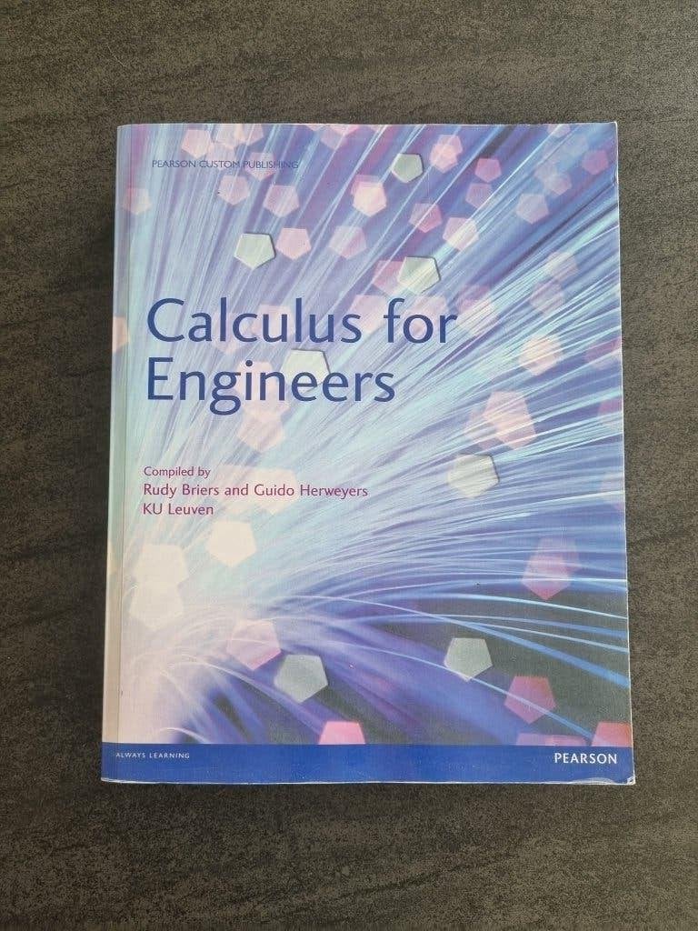 Calculus for Engineers, Enlèvement, Comme neuf
