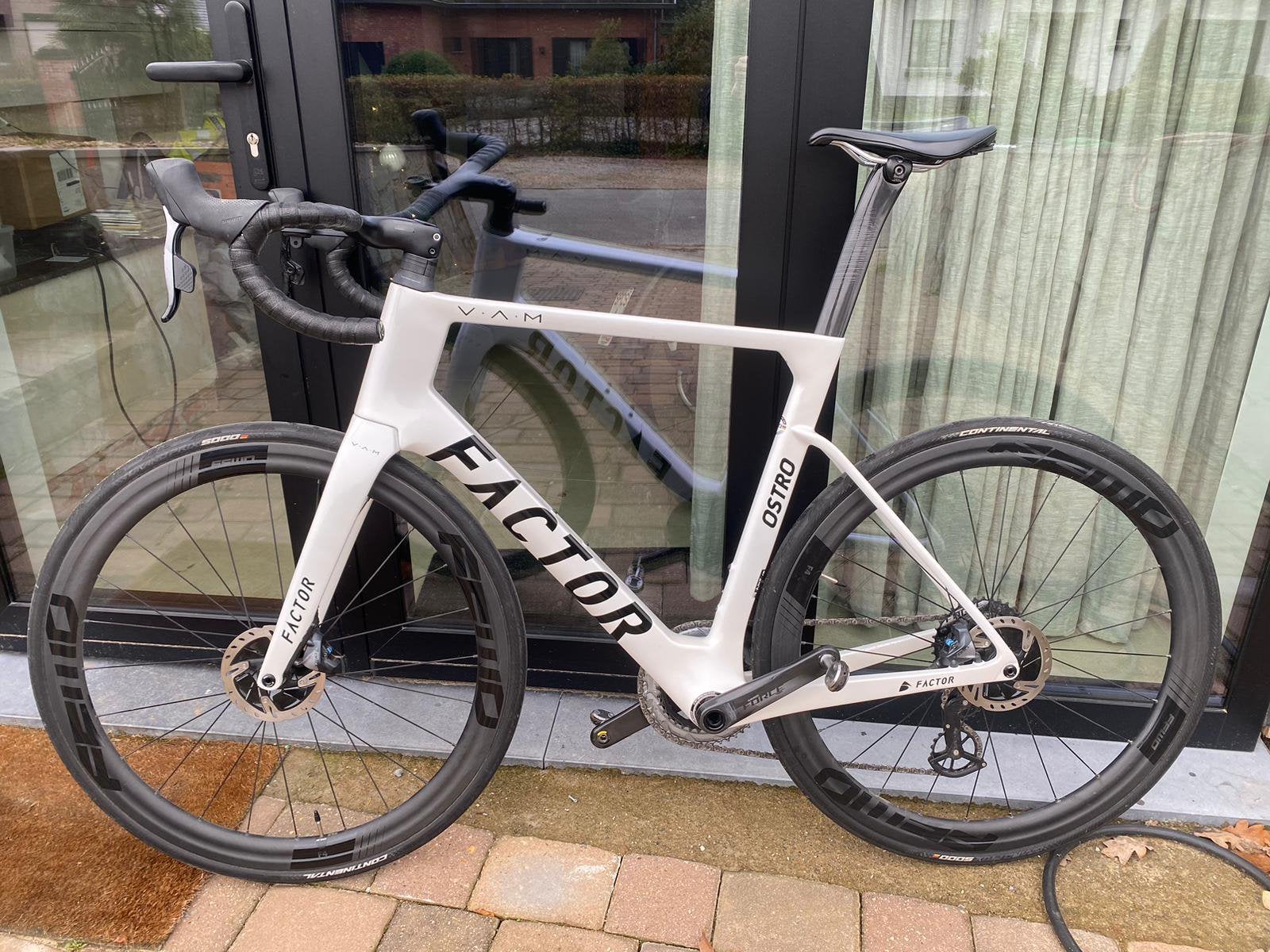 Factor ostro vam (replica frameset), Ophalen, Zo goed als nieuw