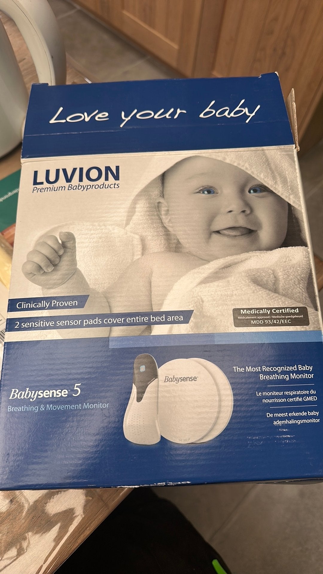 Luvion babysense 5, Enlèvement, Comme neuf
