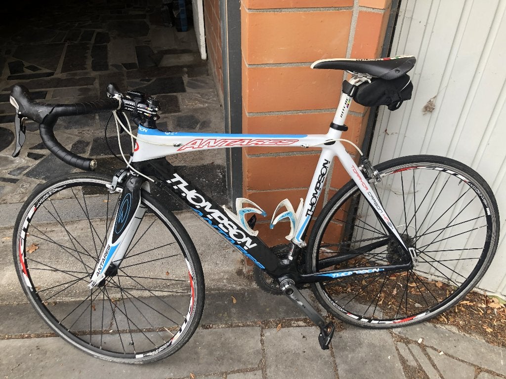 thompson racefiets, Fietsen en Brommers, Gebruikt, Carbon, Heren, 15 tot 20 versnellingen