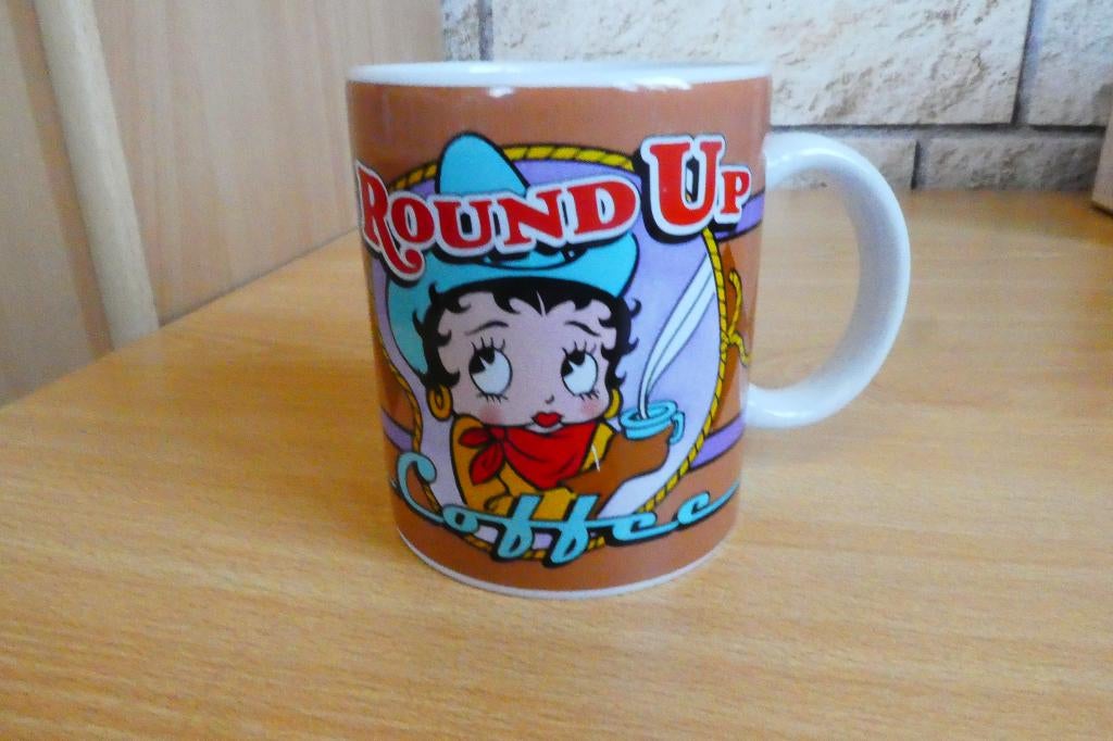 Betty boop round up coffé cup Vandor 1994, Enlèvement ou Envoi, Neuf, Humain