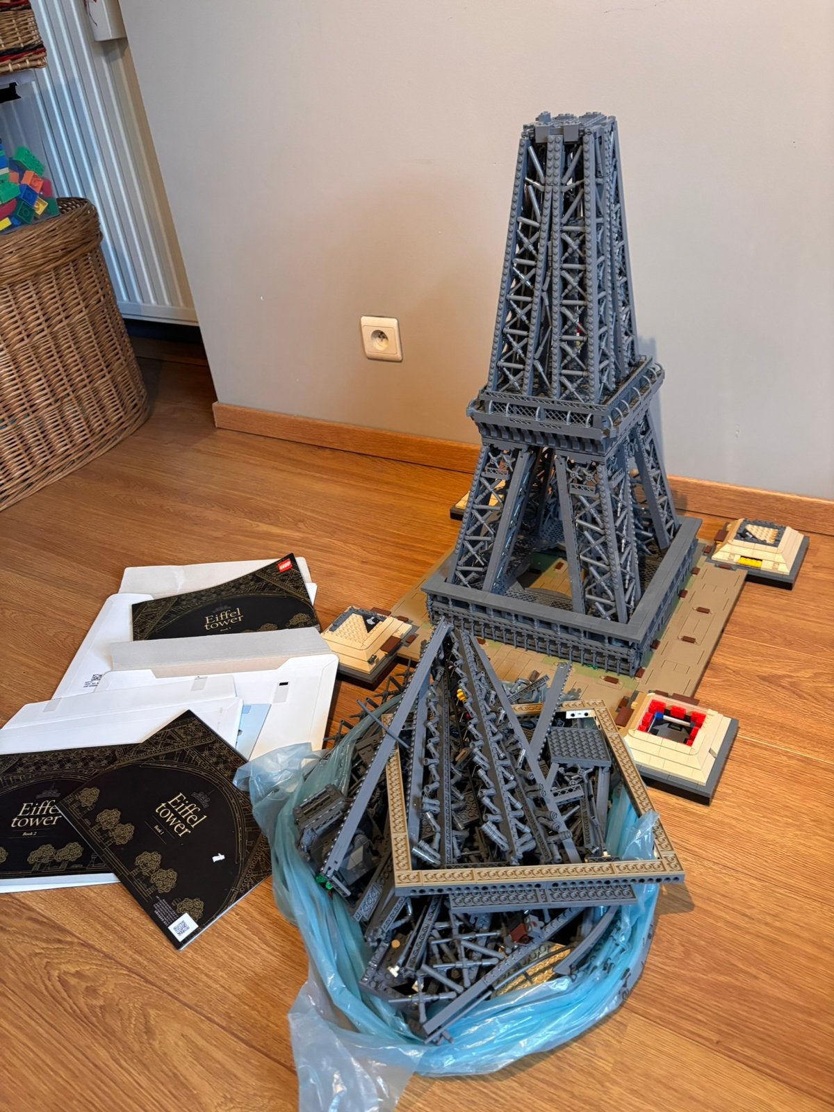 Lego Icons Eiffeltoren set 10307, Ophalen, Zo goed als nieuw, Lego, Icons