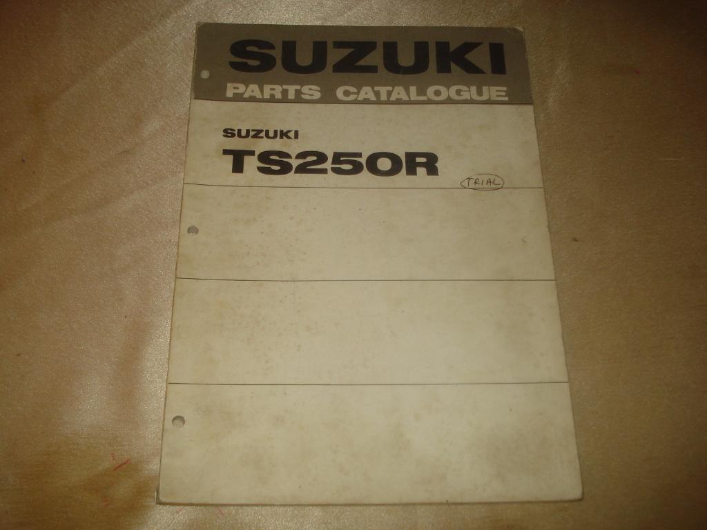 SUZUKI TS250R Ancien Catalogue des Pièces, Motoren, Ophalen of Verzenden, Suzuki