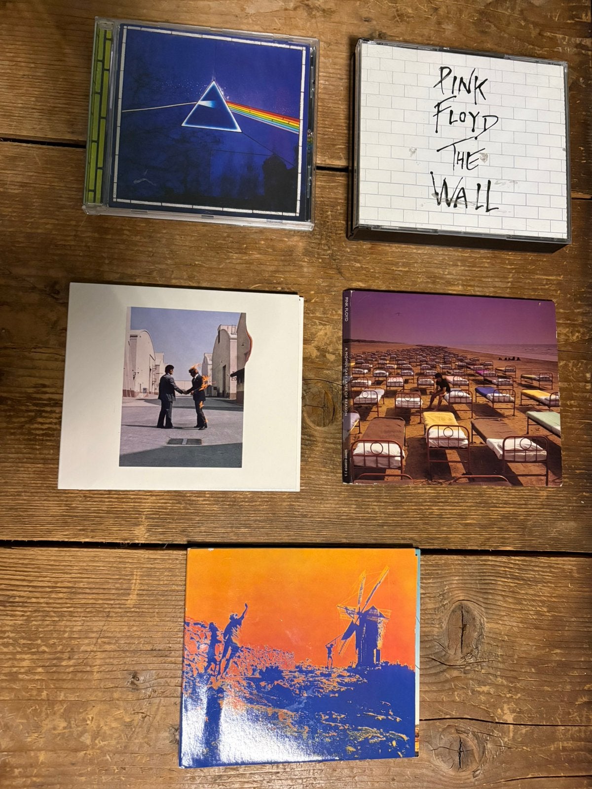 PINK FLOYD lot de 5 cd (1 double) IMPECCABLE + Dark side..!, CD & DVD, Comprend un boîtier, Enlèvement ou Envoi, Comme neuf, Rock et Metal