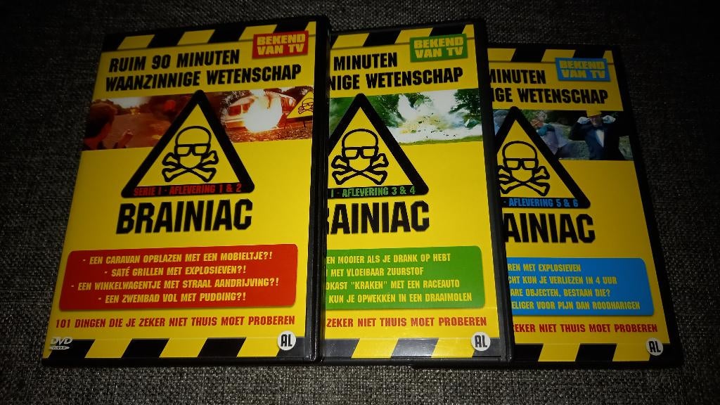 DVD’s Brainiac, Cd's en Dvd's, Ophalen of Verzenden, Gebruikt