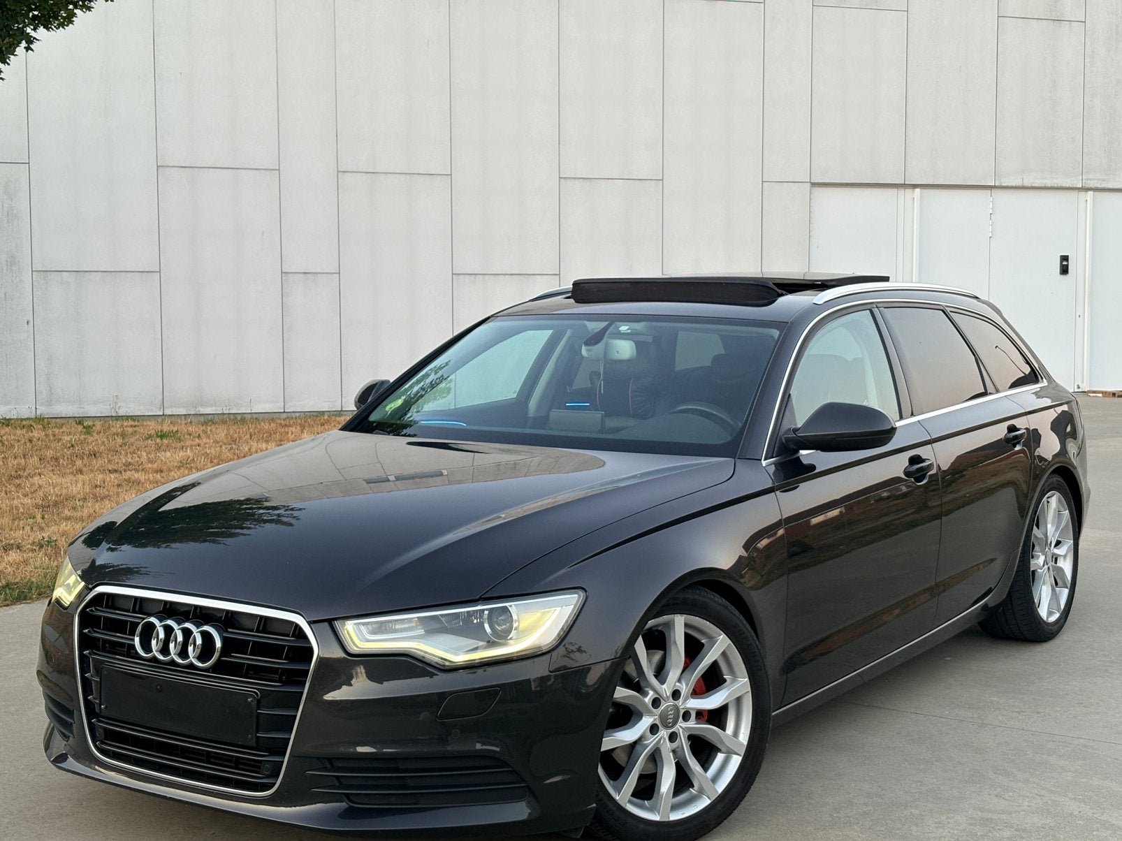 Audi A6-Avant, Auto's, Automaat, Leder, Diesel, Elektrische koffer