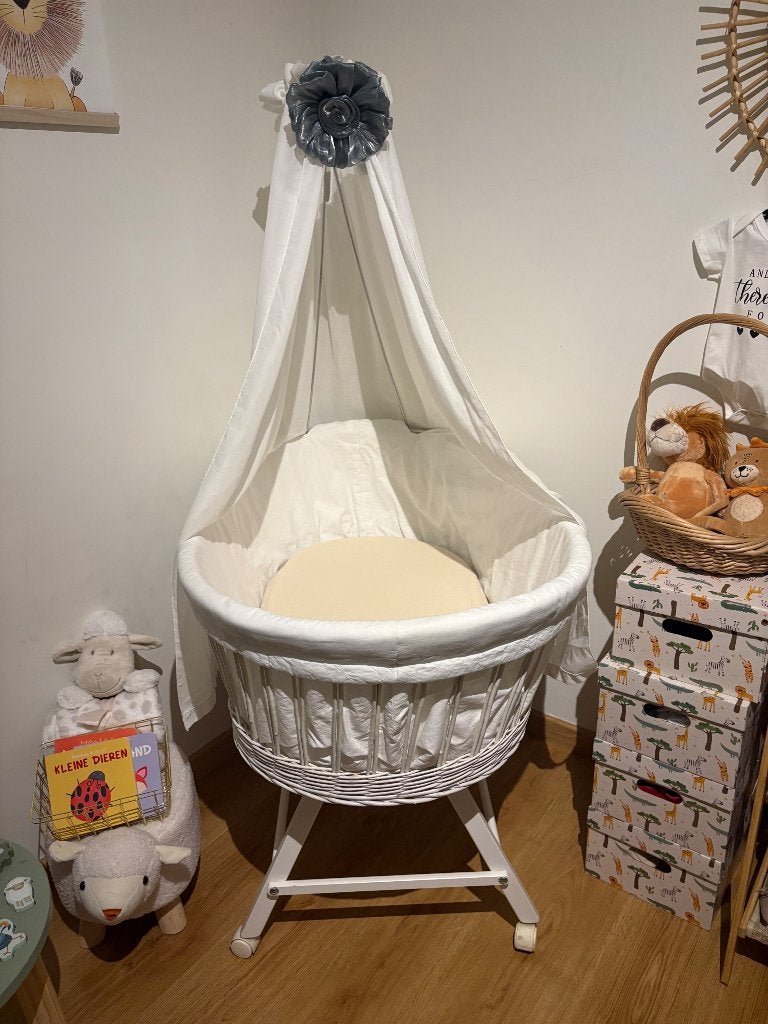 Christiane Wegner / Rieten Babywieg, Enlèvement, Comme neuf, Berceau
