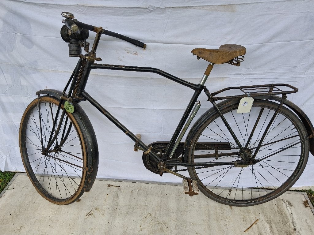 Oldtimer fietsen, Enlèvement