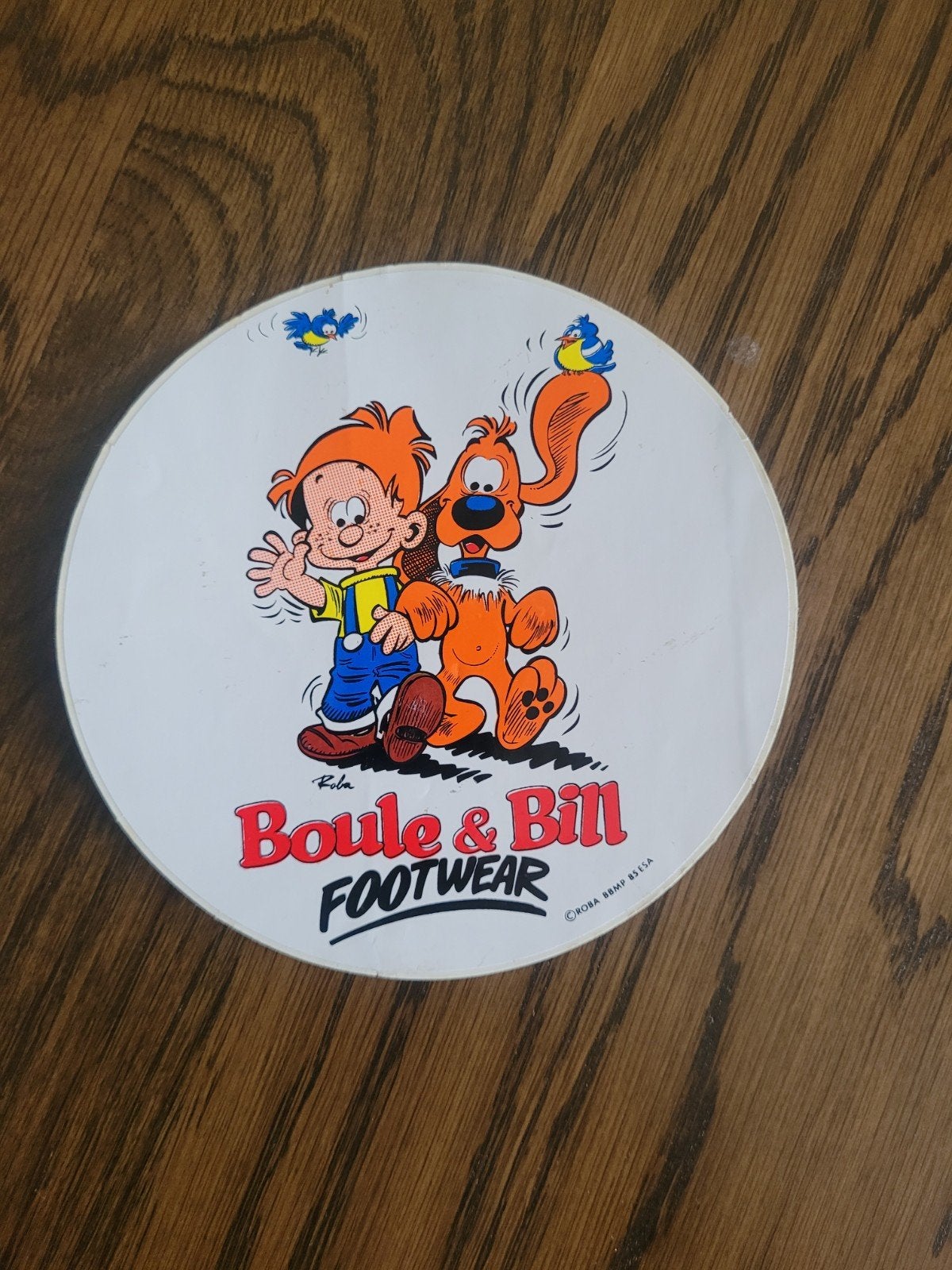 vieux sticker Bollie et Billie, Collections, Enlèvement ou Envoi