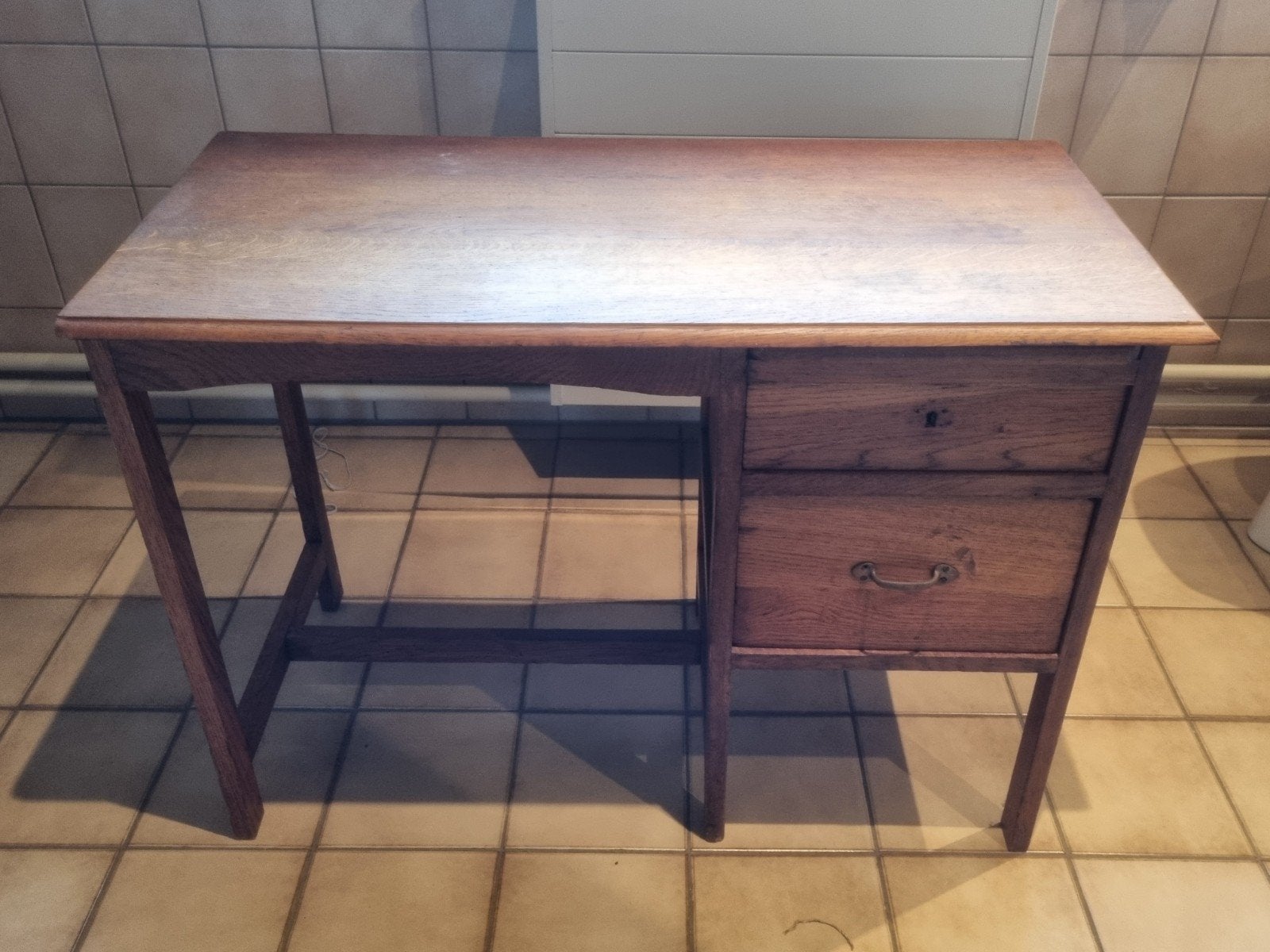 bureautje brocante stijl, Ophalen