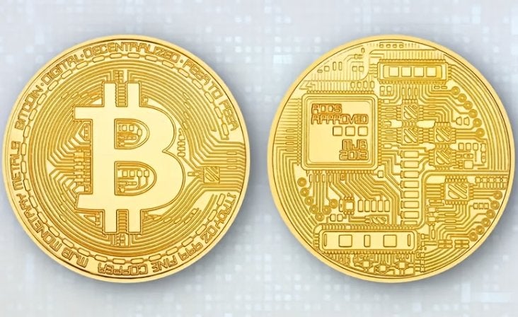 Bitcoin-herdenkingsmunt, Ophalen of Verzenden