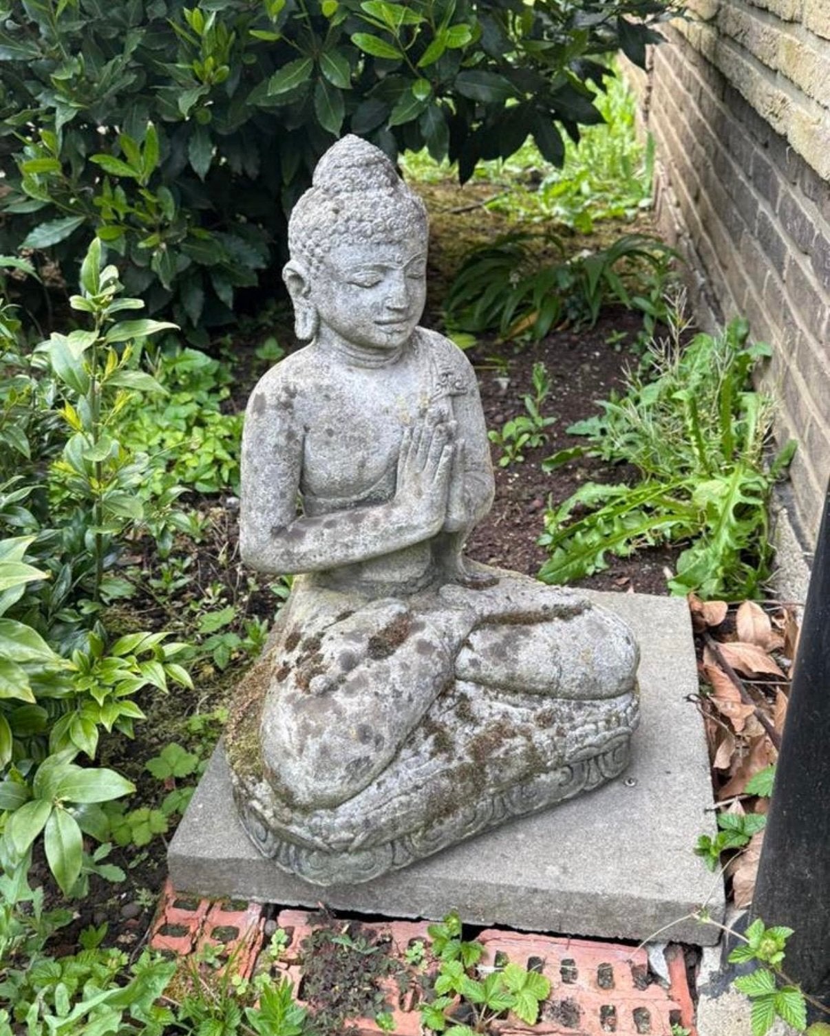 Buddha standbeeld, Tuin en Terras, Ophalen of Verzenden, Zo goed als nieuw