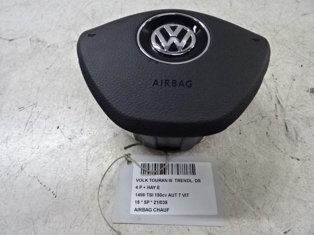 AIRBAG VOLANT Volkswagen Touran (5T1) (5TA880201AC), Utilisé, Volkswagen
