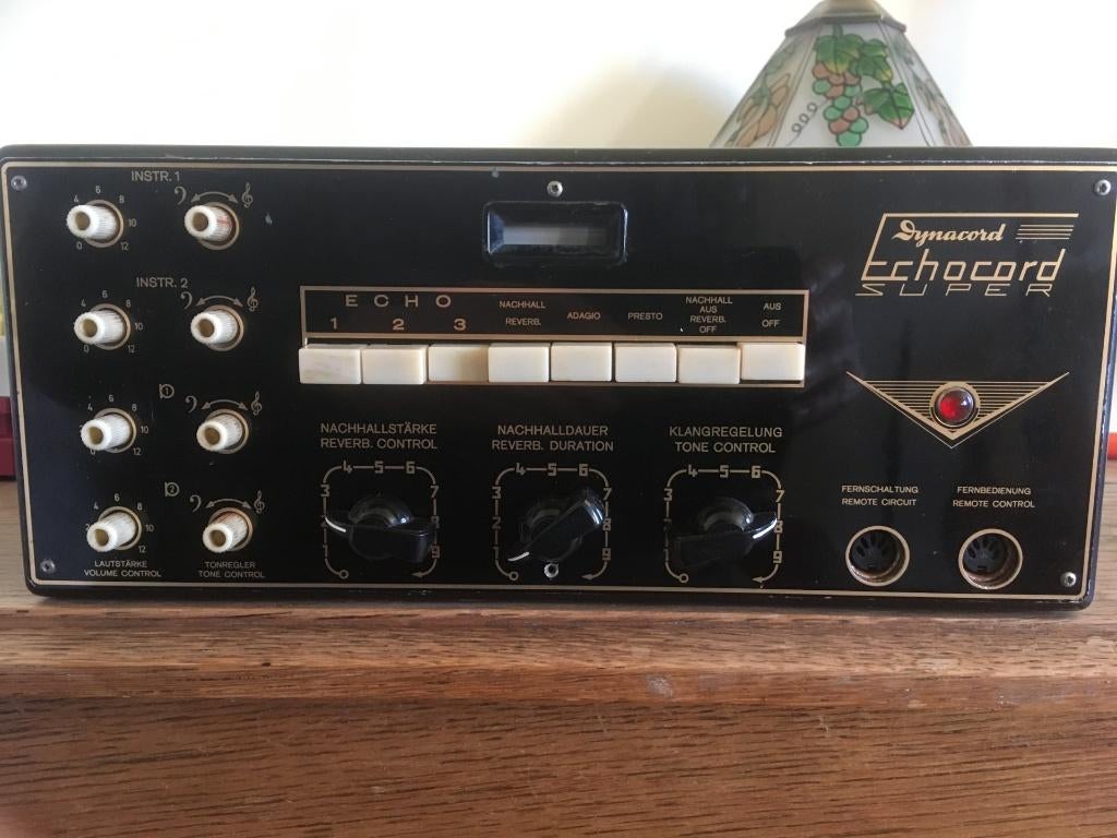 Dynacord Super 65 tapedelay, Muziek en Instrumenten, Ophalen of Verzenden, Gebruikt, Delay of Echo