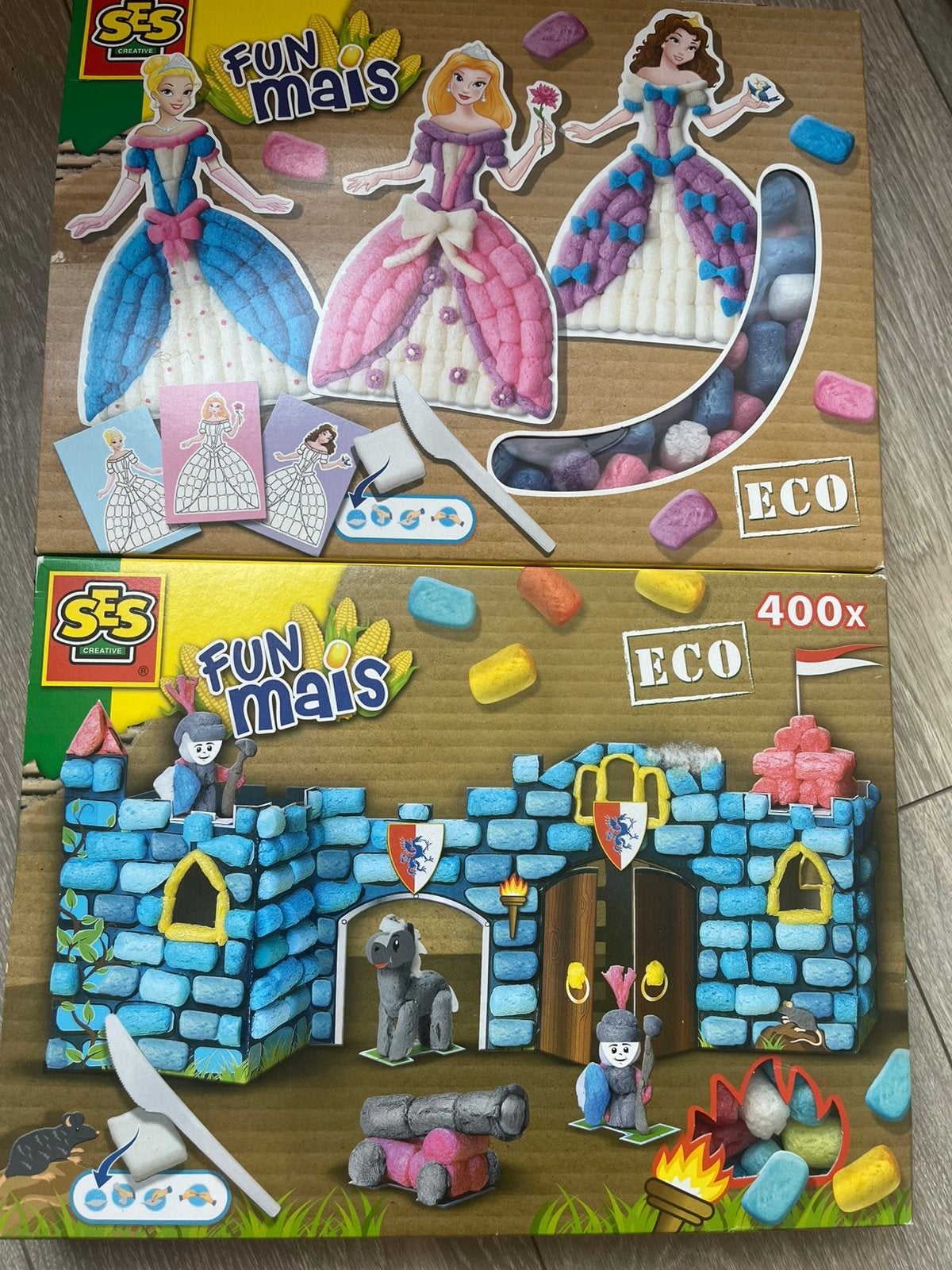 SES fun mais -nieuw, Ophalen, Nieuw