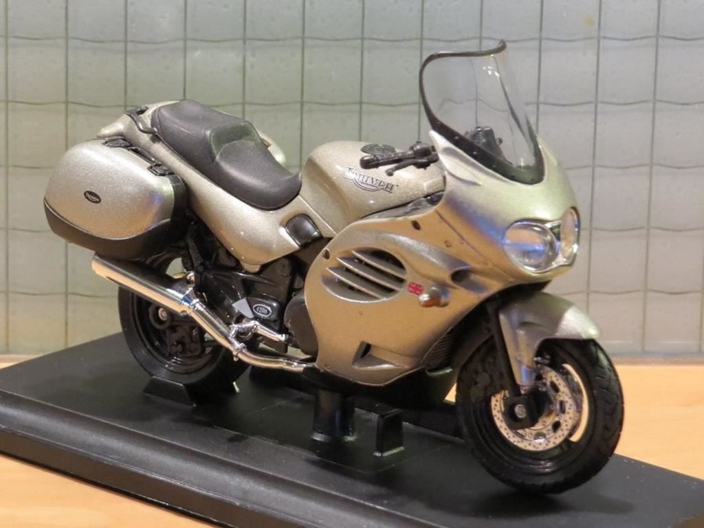 Triumph Trophy 1:18 12175 Welly, Ophalen of Verzenden, Nieuw, Motor, Welly