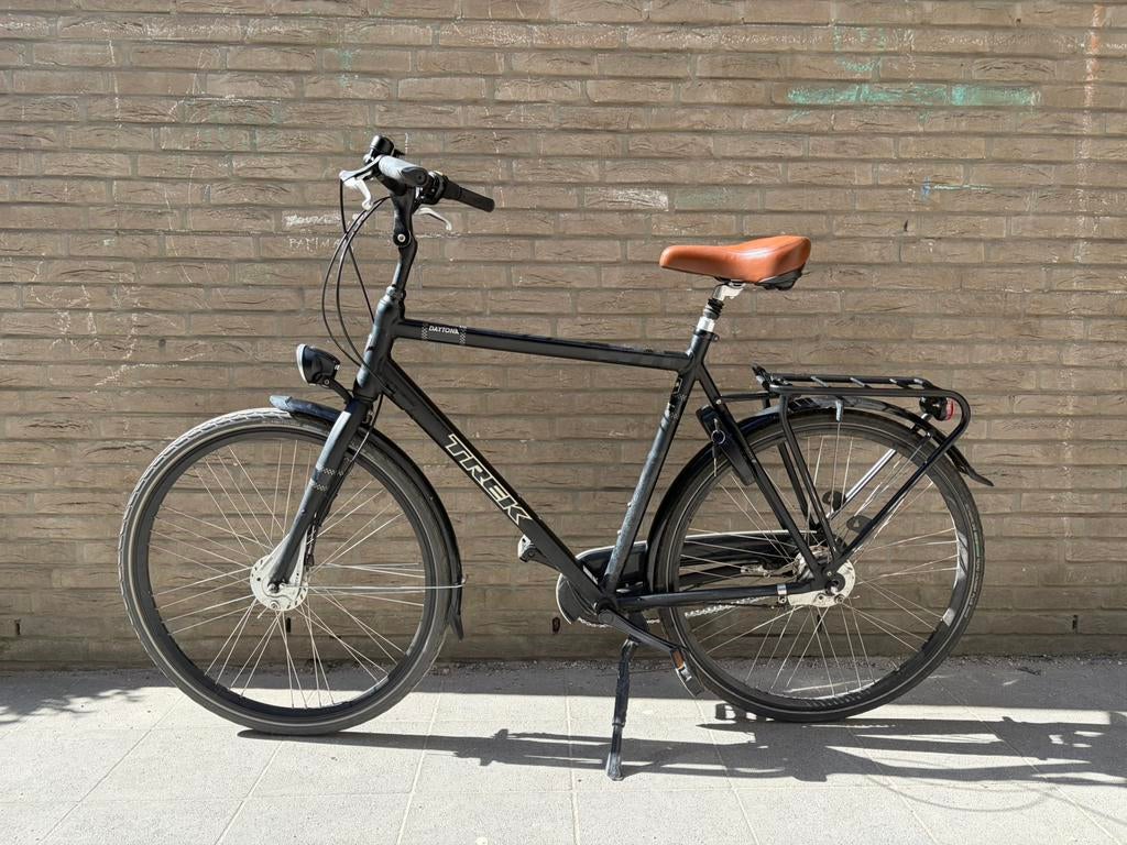 Herenfiets Trek Daytona, Fietsen en Brommers, Versnellingen, Zo goed als nieuw, 57 tot 61 cm, Ophalen