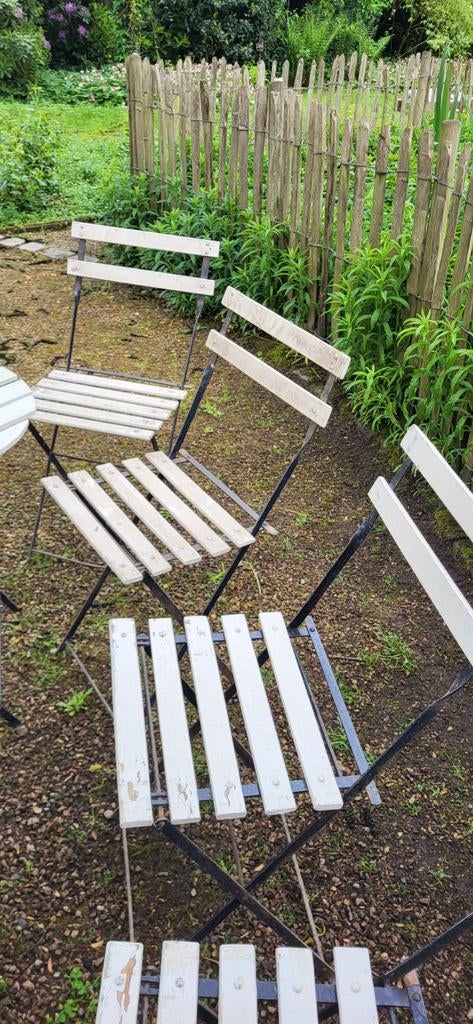 Bistro tuinstoelen en tafels, Tuin en Terras, Tuinstoelen, Ophalen