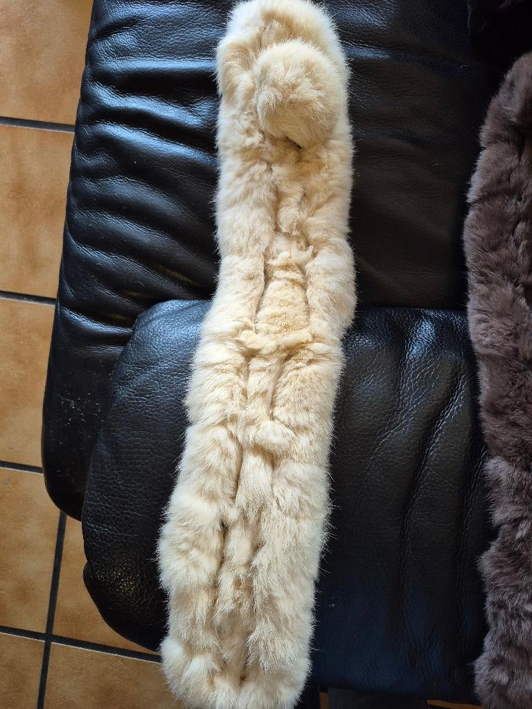 Fourrure lapin, Autre, Envoi, Comme neuf, Écharpe