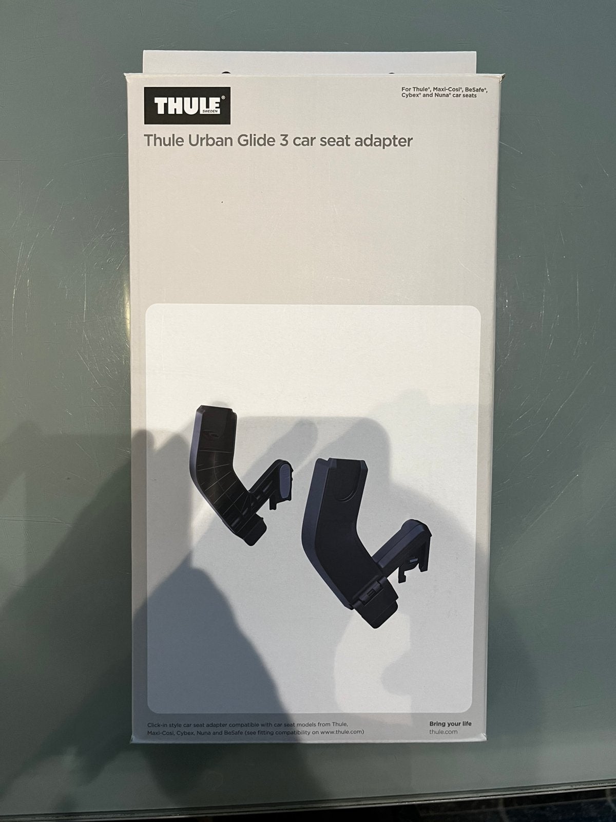 Thule Urban Glide 3 car seat adapter, Overige methoden, Nieuw, Ophalen of Verzenden, 0 t/m 10 kg