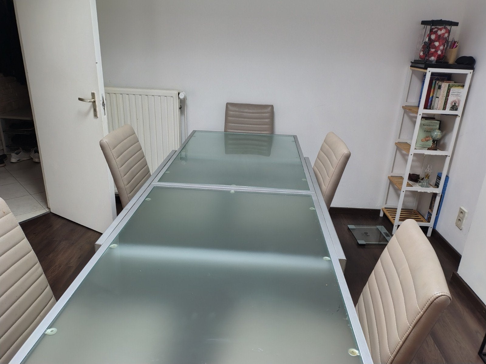 table à manger, Maison & Meubles, Salles à manger complètes, Enlèvement, Comme neuf, 6 à 8 chaises