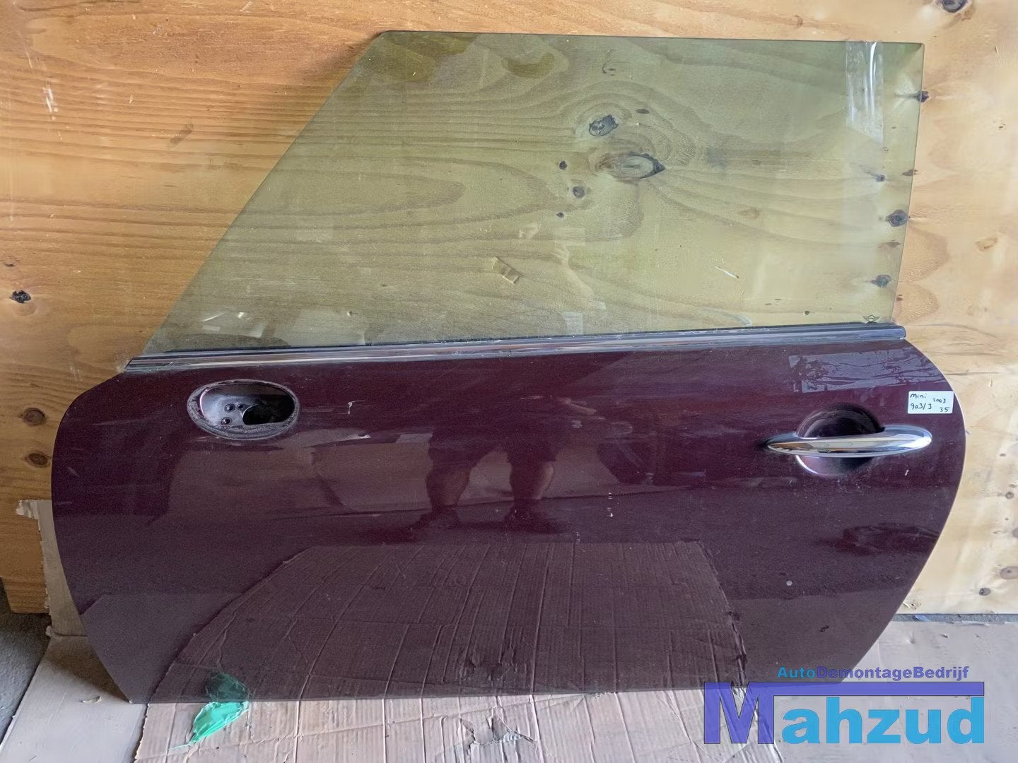 MINI COOPER ONE R50 R53 Bruin 903/3 rechts rechter deur port, Gebruikt, Deur, Customer.service@mini.co.uk, Mini