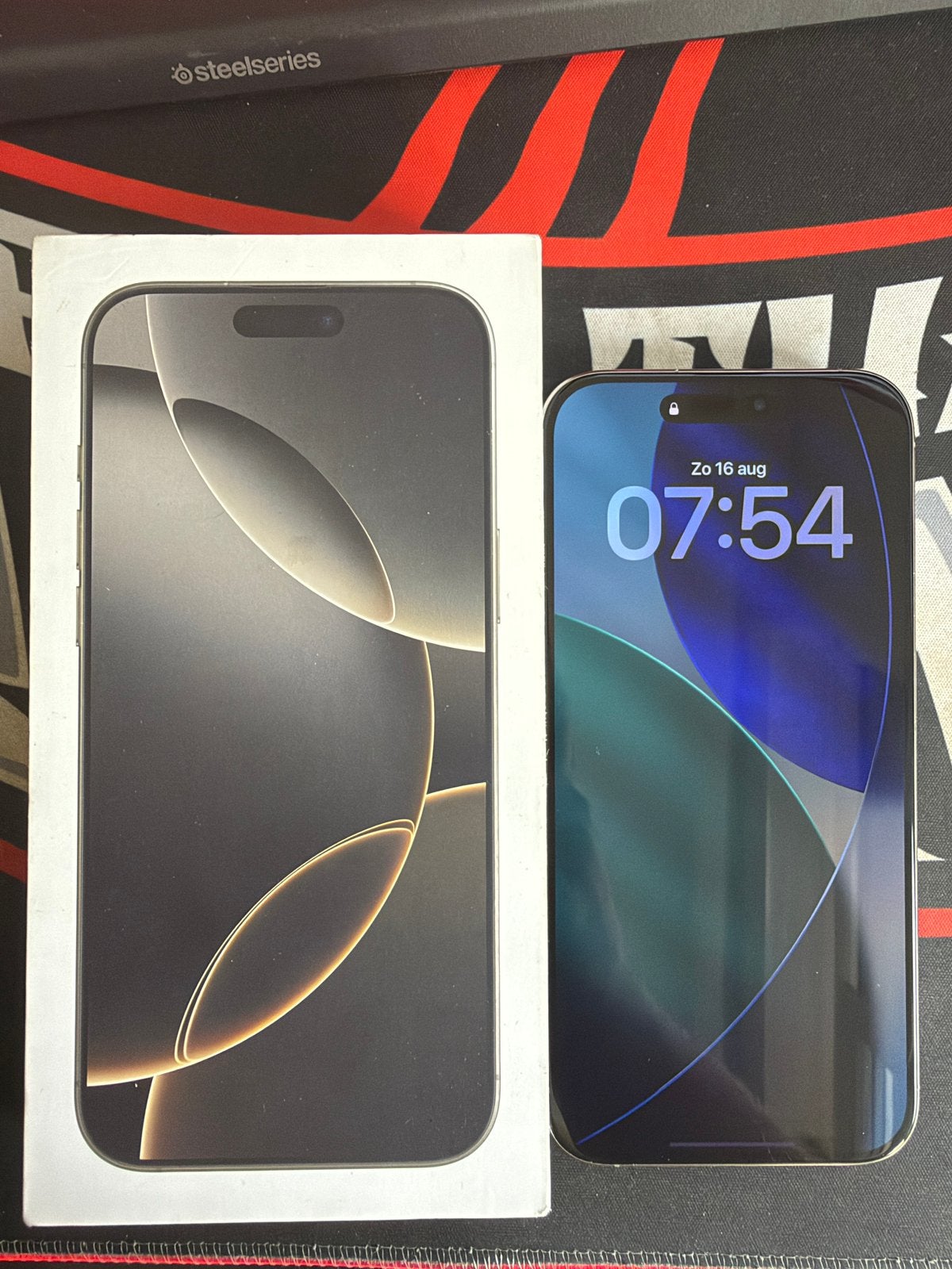iPhone 16 pro max 256GB, IPhone 16 Pro Max, Zo goed als nieuw, Zonder simlock, Zilver