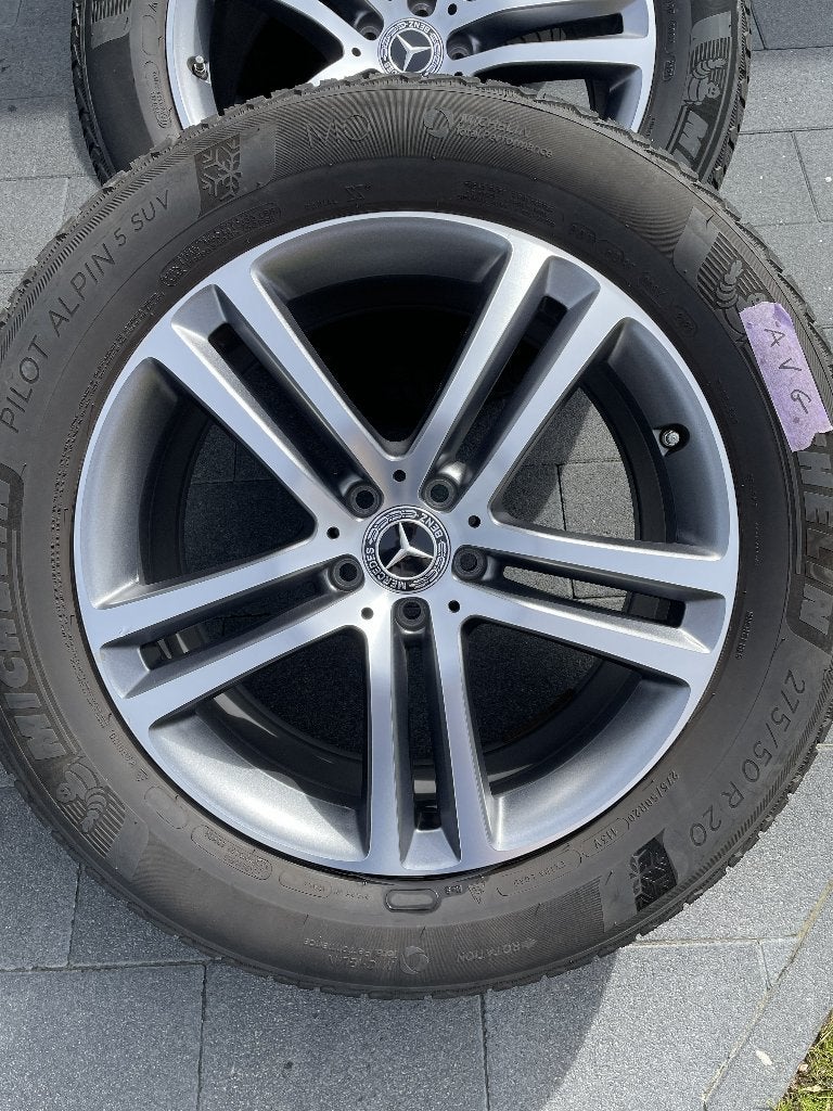 Mercedes GLE (167) 20" 5-spaaks velg in Himalaya grijs, Auto-onderdelen, Banden en Velgen, Ophalen, Gebruikt, Velg(en), 275 mm