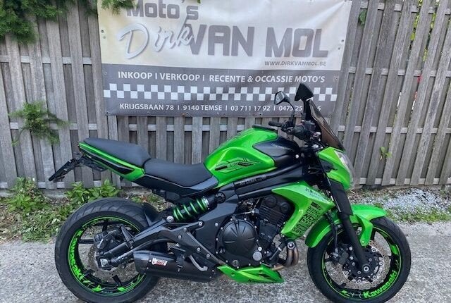 kawasaki er6n abs 2015 a2 rijbewijs 35 kw zgst +opties, Motoren, 2 cilinders, Minimaal motorrijbewijs A2, ABS, Handgeschakeld