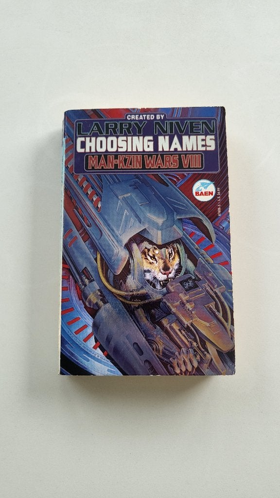 Choosing Names (Man-Kzin Wars 8), Boeken, Science fiction, Ophalen, Gelezen, Larry Niven