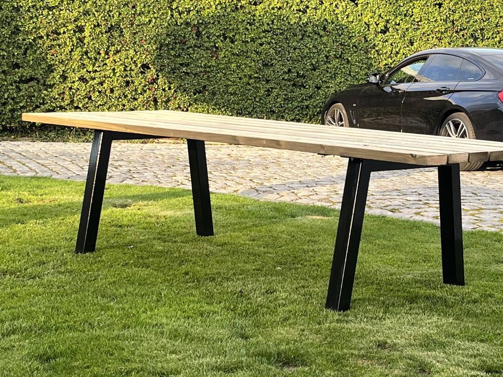 Nieuwe tuintafel, Ophalen of Verzenden, Nieuw, Rechthoekig, Metaal