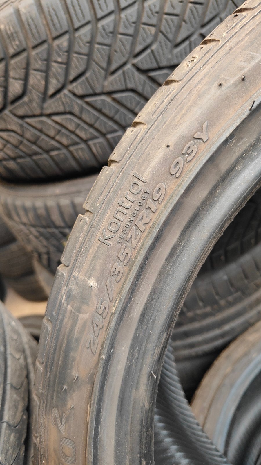 245/35 r19 235/35r19 225/35r19, Enlèvement