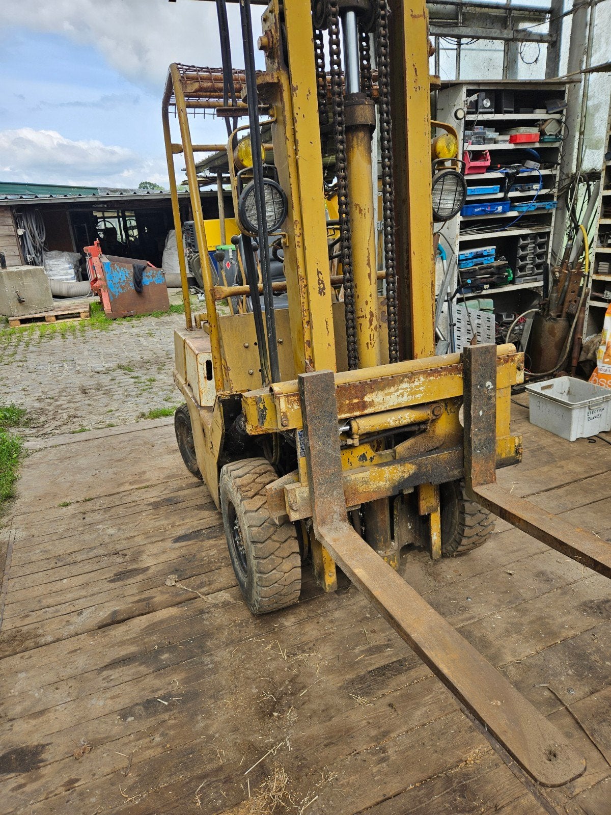 Heftruck TCM benzine  ., Ophalen