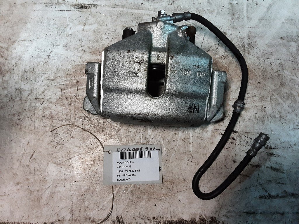 ETRIER DE FREIN AVANT GAUCHE Volkswagen Golf V (1K1), Volkswagen, Mevr. I. Hauben, Utilisé, Rue de l'Espoir 34 34
4030  GRIVEGNÉE, BE