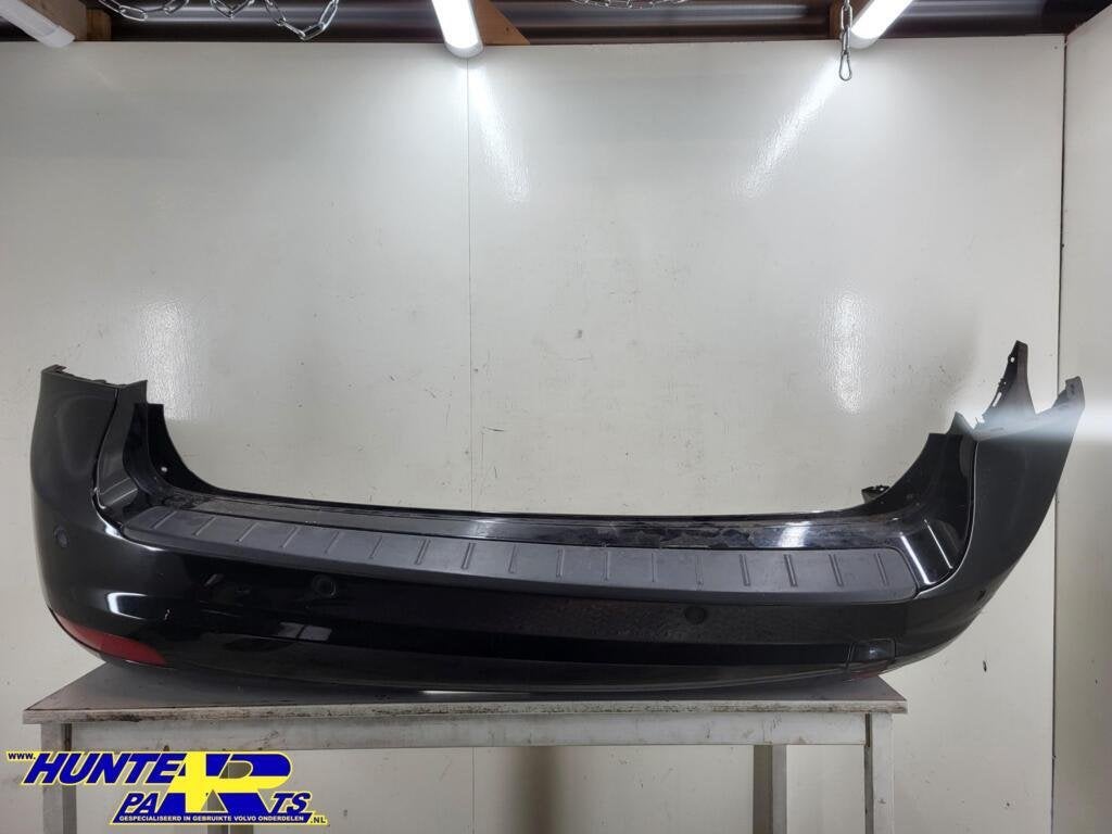 Achterbumper zwart Volvo V50 ('04-'12) 30763005, Gebruikt, Ophalen of Verzenden, Volvo, Bumper