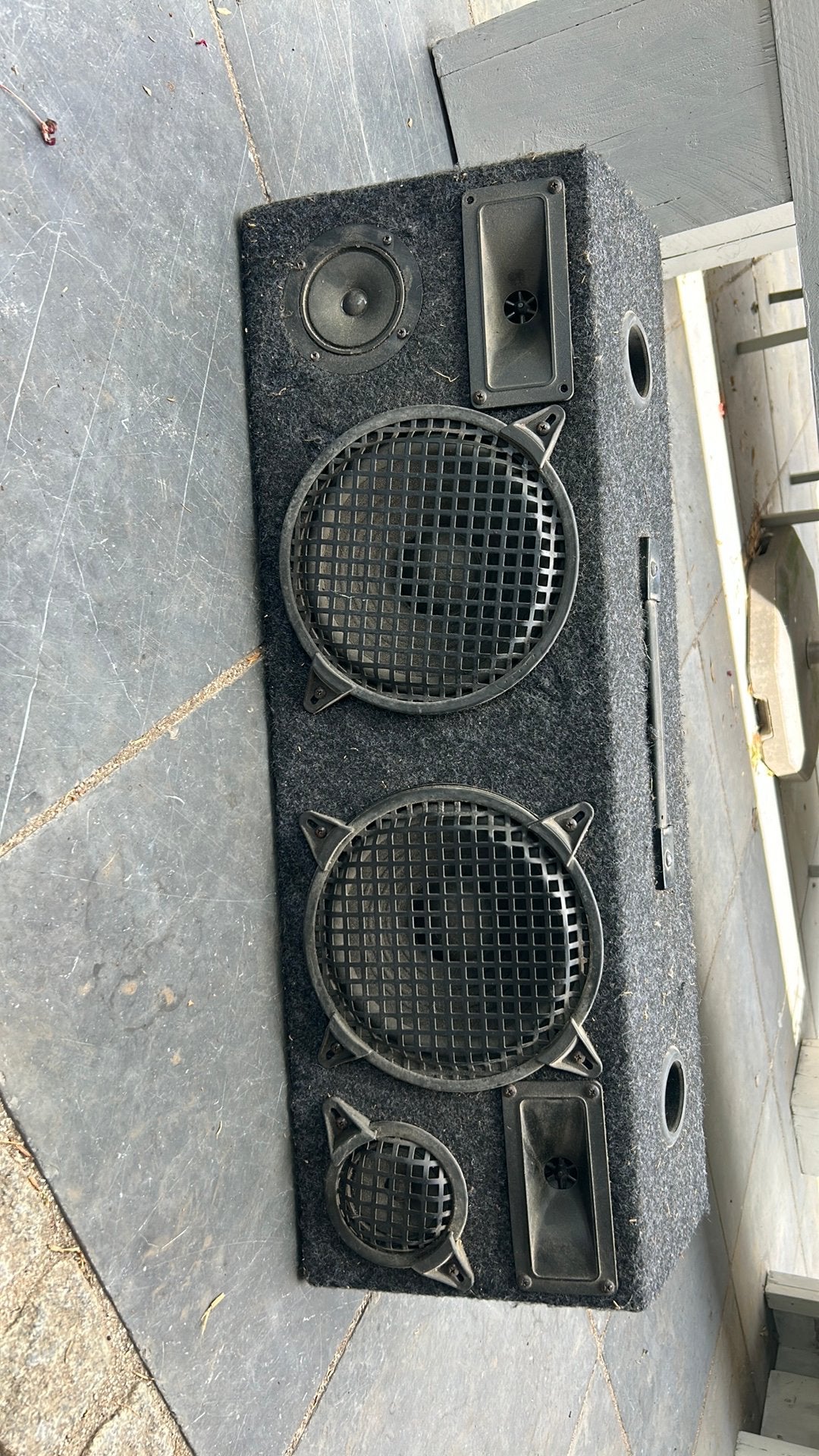 Boombox, Ophalen, Gebruikt