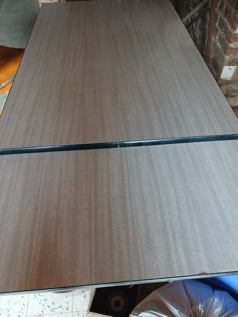 Table, Maison & Meubles, Enlèvement, Comme neuf, Rectangulaire, Autres matériaux