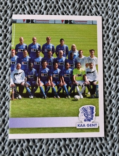 Panini Football 2011 KAA Gent / Ploegfoto rechts, Verzenden, Nieuw, Poster, Plaatje of Sticker