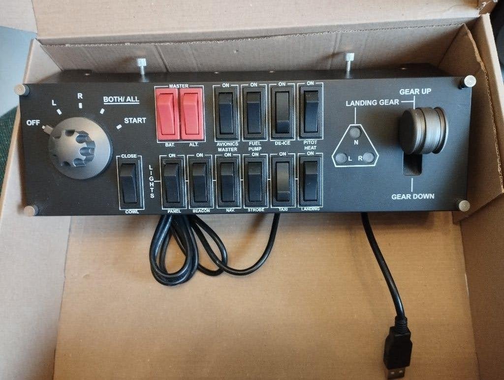 Accessoire Flight Simulator, Autres types, Enlèvement ou Envoi, Autres marques, Utilisé