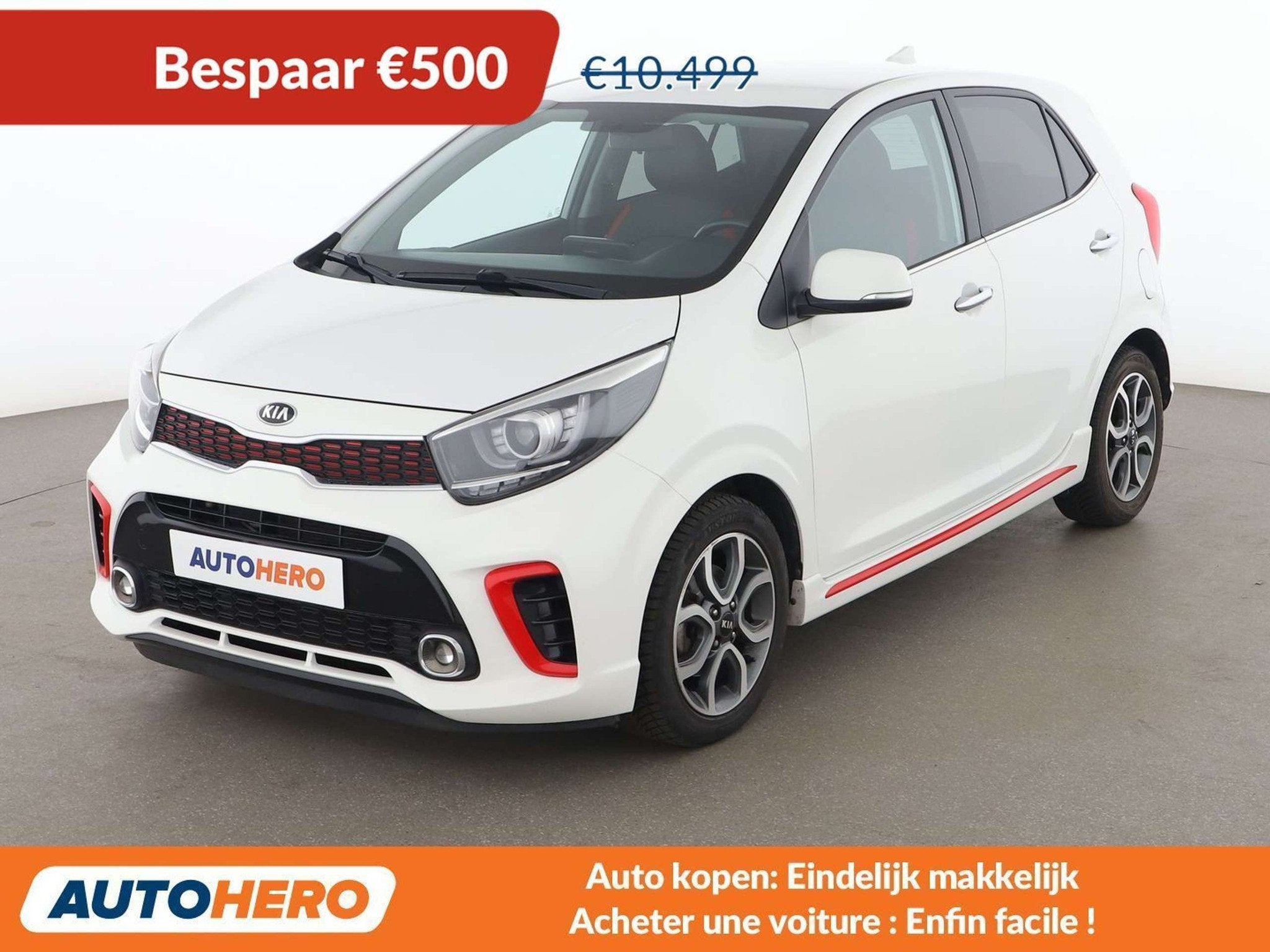 Kia Picanto 1.0 GT Line (année de construction 2020), Autos, Kia, Cuir, Achat, 998 cm³, Euro 6