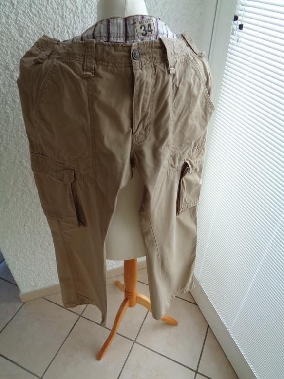 Pantalon brun. Marque: "Replay 34". Taille M, Bruin, Verzenden, Overige maten, Gedragen