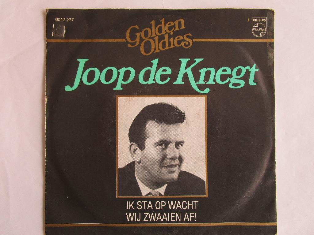 Joop de Knegt : Ik sta op wacht & Wij zwaaien af., 7 inch, Single, Ophalen of Verzenden, Zo goed als nieuw