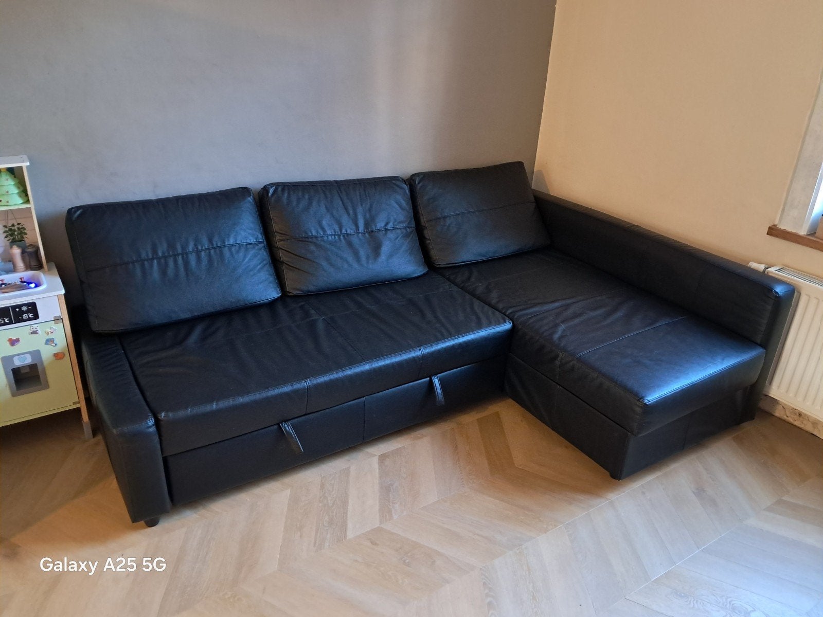 Canapé convertible Ikea Friheten, Maison & Meubles, Canapés | Salons, Trois personnes, Banc d'angle, 200 à 250 cm, Enlèvement