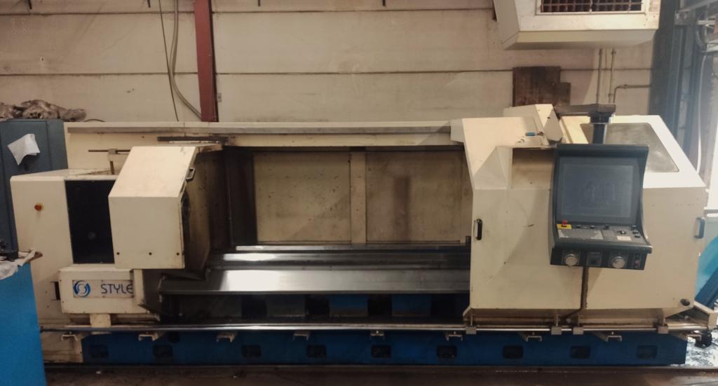 Style 760x3000 cnc draaibank, Doe-het-zelf en Bouw, Draaibanken, Gebruikt, 1000 mm of meer, Ophalen of Verzenden, Metaaldraaibank