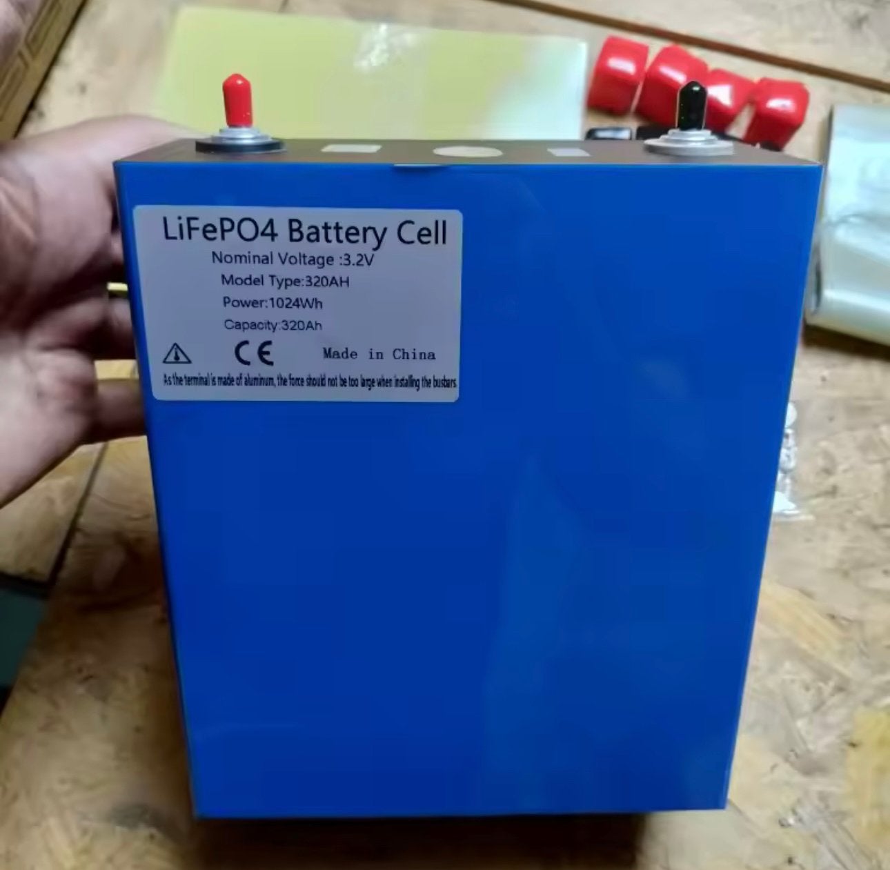 Nieuwe LiFePO4 Batterij 320Ah 3.2V - Hoge Capaciteit, Audio, Tv en Foto, Accu's en Batterijen, Ophalen, Nieuw