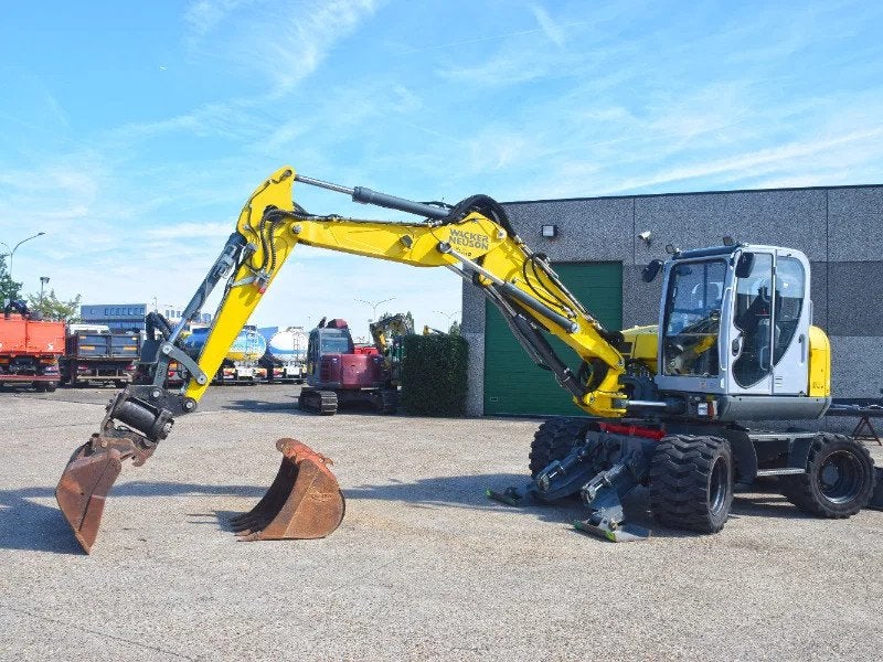 WACKER NEUSON EW100 wheel-excavator Model E06-06, Excavatrice