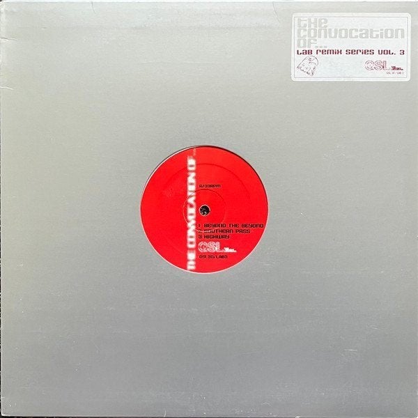 The Convocation Of - Lab Remix Series Vol. 3, Ophalen of Verzenden, Gebruikt, 12 inch, House