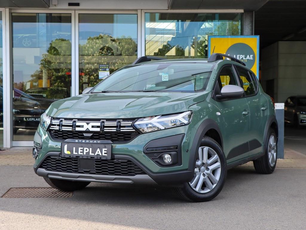 Dacia Sandero STEPWAY 1.0 AT6 91PK|CAMERA|NAVI|TREKHAAK, Autos, Achat, Euro 6, 67 kW, Noir