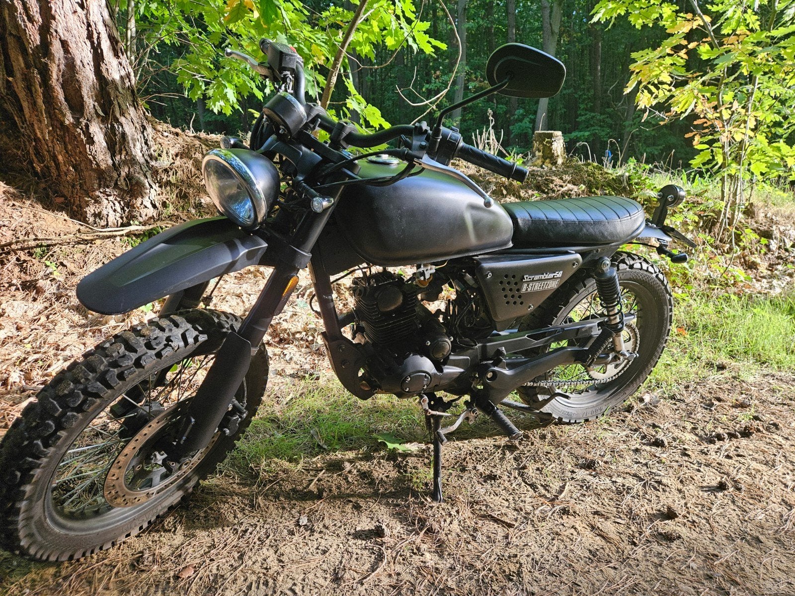 Scrambler Hanway 50cc klasse B Te koop of ruilen., Vélos & Vélomoteurs, Enlèvement